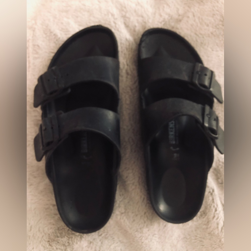 Birkenstock Black Double Strap Sandals